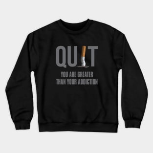 Give up smoking - November Crewneck Sweatshirt